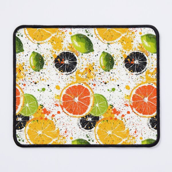 Item preview, Bright citrus designs with artistic paint accents designed and sold by Piotrek0001.
