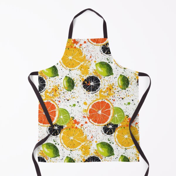 Item preview, Bright citrus designs with artistic paint accents designed and sold by Piotrek0001.