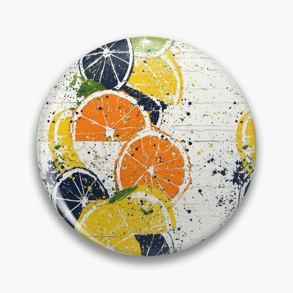 Item preview, Energetic fruit art with modern citrus designs designed and sold by Piotrek0001.