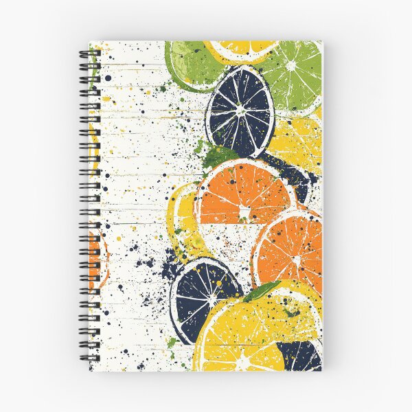 Item preview, Energetic fruit art with modern citrus designs designed and sold by Piotrek0001.