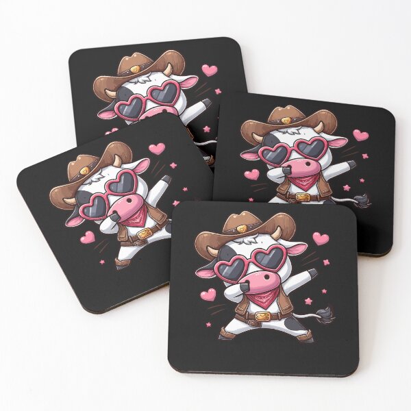 Item preview, Dabbing Dance Cow Cowboy Cowgirl Heart Sunglasses designed and sold by Artistoos.