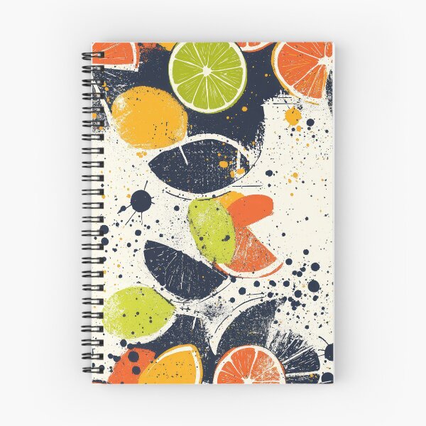 Item preview, Fresh and bold citrus-inspired artistic patterns designed and sold by Piotrek0001.