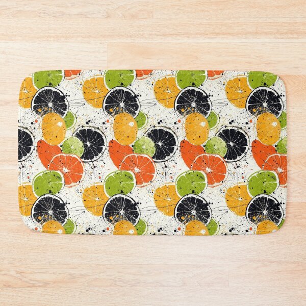 Item preview, Abstract citrus illustrations with vibrant details designed and sold by Piotrek0001.