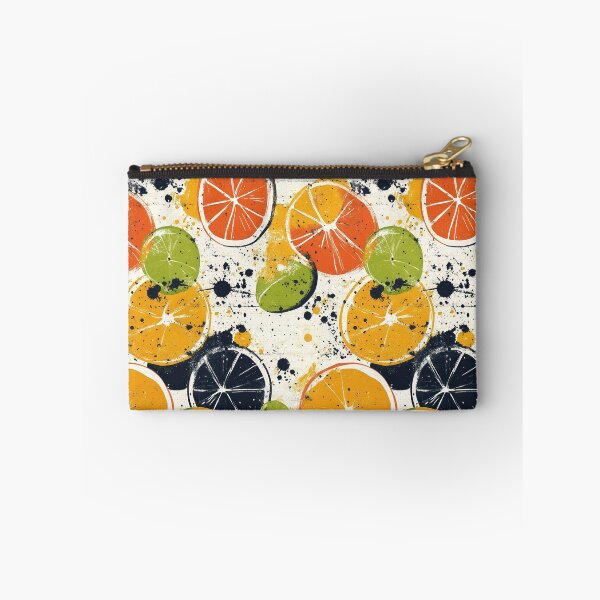 Item preview, Playful orange and lime designs with bold strokes designed and sold by Piotrek0001.