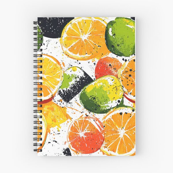 Item preview, Colorful fruit art featuring citrus-inspired elements designed and sold by Piotrek0001.