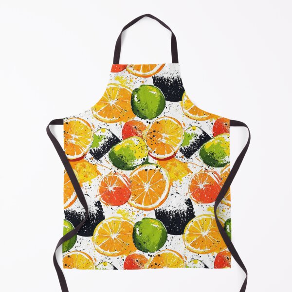 Item preview, Colorful fruit art featuring citrus-inspired elements designed and sold by Piotrek0001.