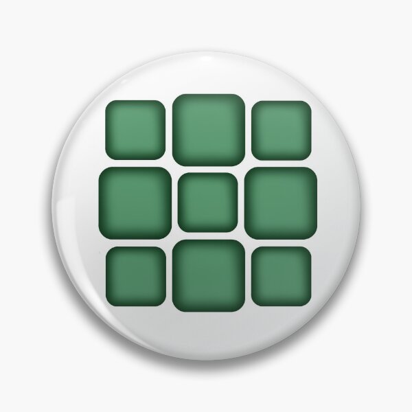 Item preview, Squares green Geometric Abstraction designed and sold by KateQR.