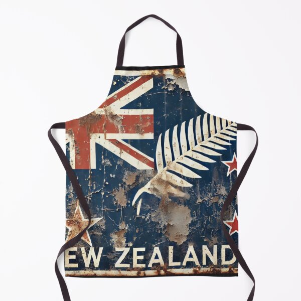 Item preview, "Weathered New Zealand Flag Art" designed and sold by Wiredart.