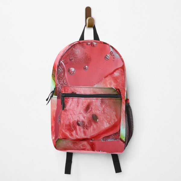 Item preview, Fresh Watermelon Slices Floating In Vibrant Pink Liquid designed and sold by PixelStoneDesign .