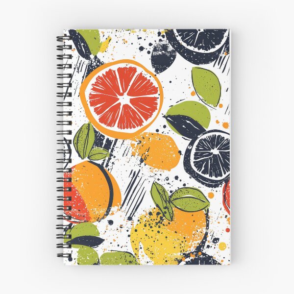 Item preview, Vibrant abstract orange and lime fruit designs designed and sold by Piotrek0001.