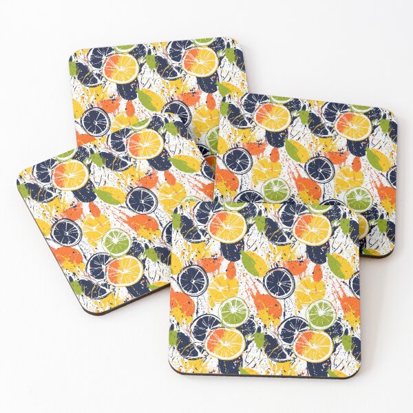 Item preview, Juicy citrus compositions with artistic splashes designed and sold by Piotrek0001.