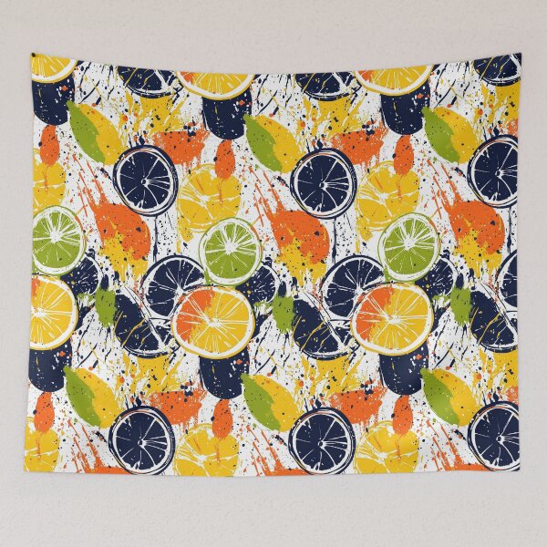 Item preview, Juicy citrus compositions with artistic splashes designed and sold by Piotrek0001.