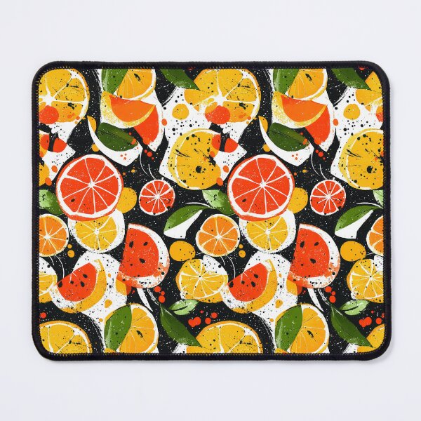Item preview, Artistic fruit illustrations with bold citrus tones designed and sold by Piotrek0001.