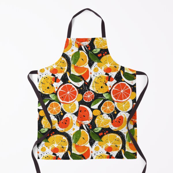 Item preview, Artistic fruit illustrations with bold citrus tones designed and sold by Piotrek0001.