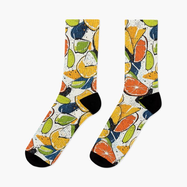Item preview, Fresh and vibrant orange and lime abstractions designed and sold by Piotrek0001.
