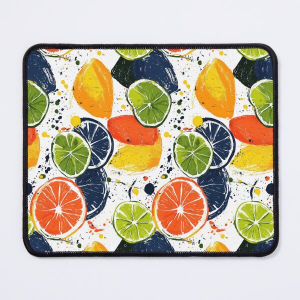 Item preview, Playful and colorful citrus-inspired modern patterns designed and sold by Piotrek0001.