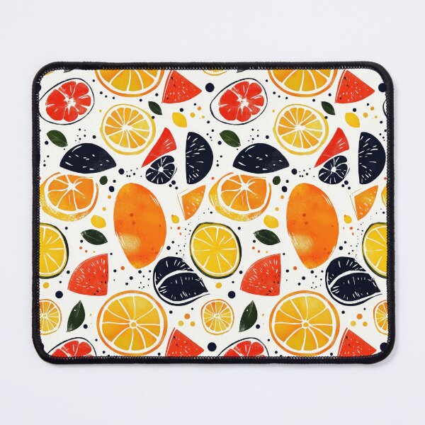 Item preview, Abstract orange and lime patterns with bold energy designed and sold by Piotrek0001.
