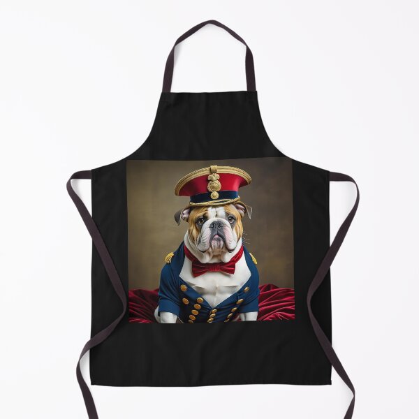 Item preview, Bulldog in King Costume designed and sold by PeggyMacStudio.