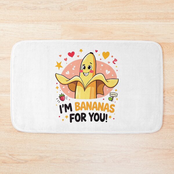 Item preview, cute banana, iam bananas for you, funny quotes designed and sold by venavar.