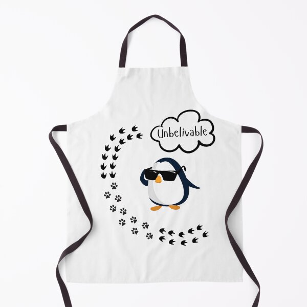 Item preview, T-shirt The astonished penguin with glasses designed and sold by SimpleUla.