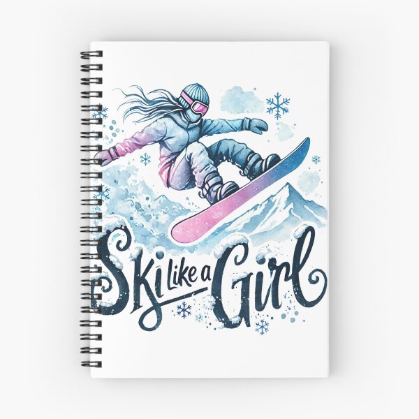 Item preview, Ski Like A Girl designed and sold by ryanapples2.