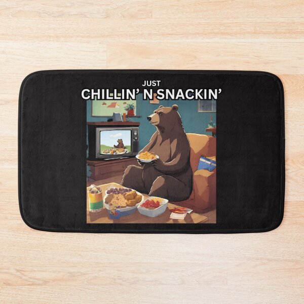 Item preview, Just Chillin' N Snackin' Papa Bear Design designed and sold by FroggyFly Designs.
