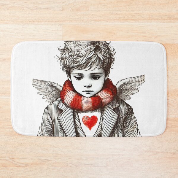 Item preview, Wings of Sorrow, Wrapped in a Crimson Scarf designed and sold by freackly.