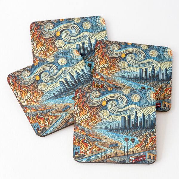 Item preview, Un incendio forestal provoca un incendio en la pradera designed and sold by ImmortalA.