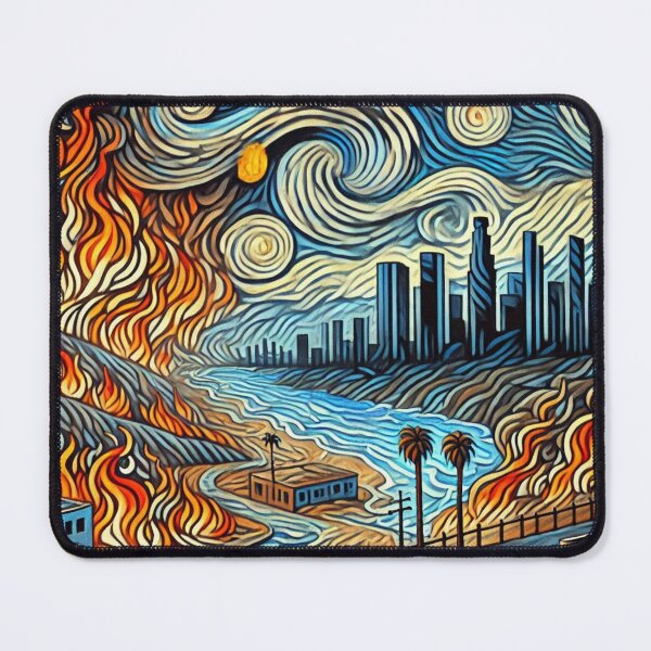 Item preview, Wildfire starts a prairie fire designed and sold by ImmortalA.