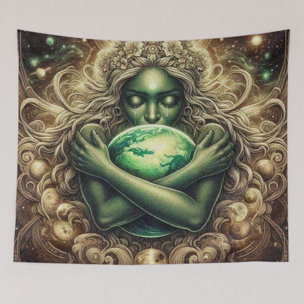 Item preview, Tears of Goddess Gaia Guardian of the Earth earth day designed and sold by Illuministique.