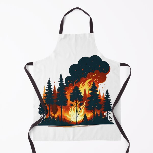 Item preview, Bushfire, la fire, forest fire designed and sold by TrueArtVibes.