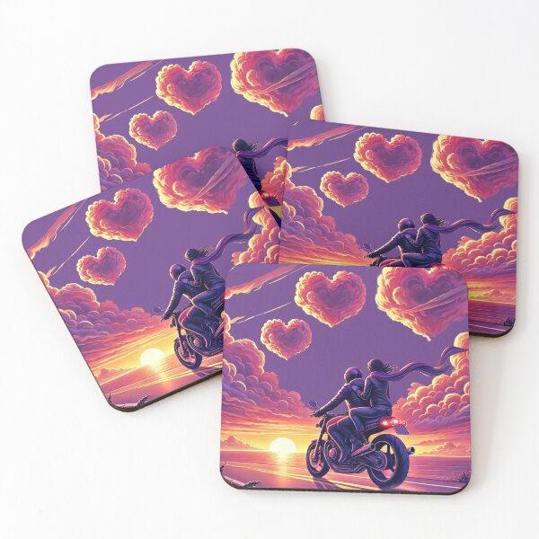 Item preview, LOVE COUPLE ON MOTORBIKE designed and sold by Rajasekar.