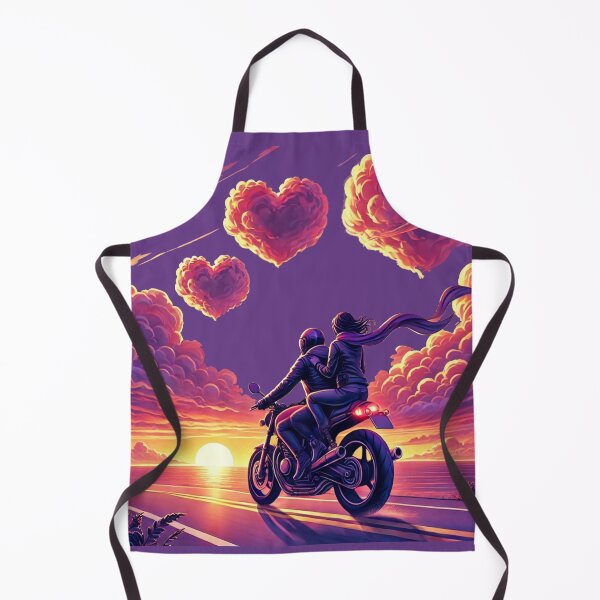 Item preview, LOVE COUPLE ON MOTORBIKE designed and sold by Rajasekar.