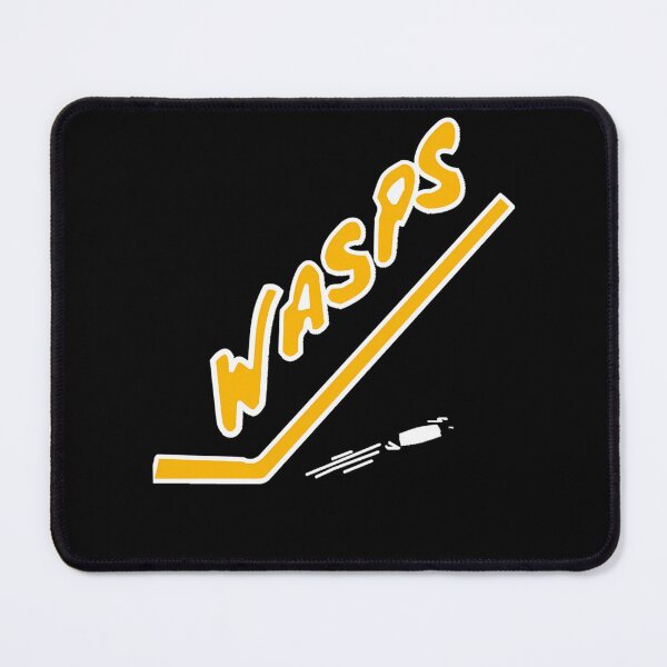 Item preview, D.u.r.h.a.m Wasps Retro Hockey Logo Classic designed and sold by RitzyStyle.