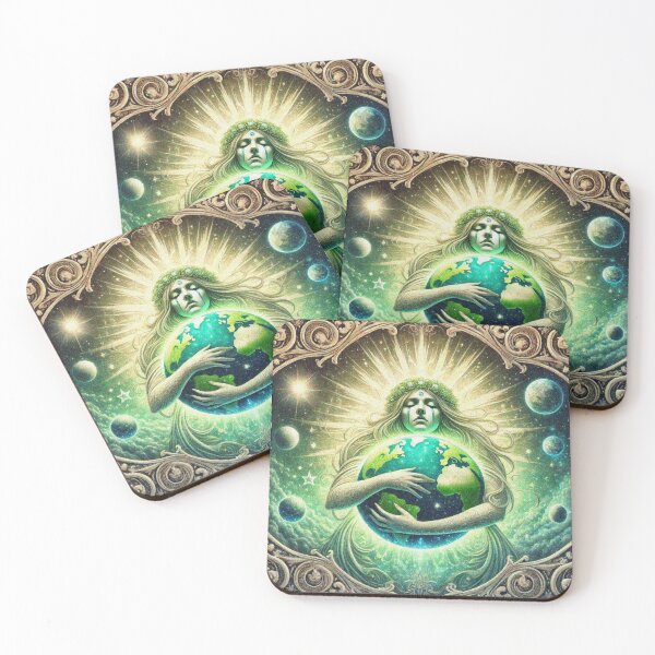 Item preview, Tears of Goddess Gaia Guardian of the Earth earth day designed and sold by Illuministique.