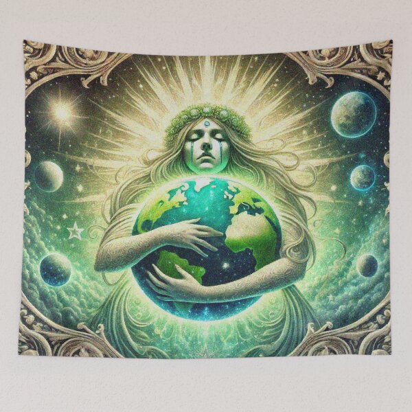 Item preview, Tears of Goddess Gaia Guardian of the Earth earth day designed and sold by Illuministique.