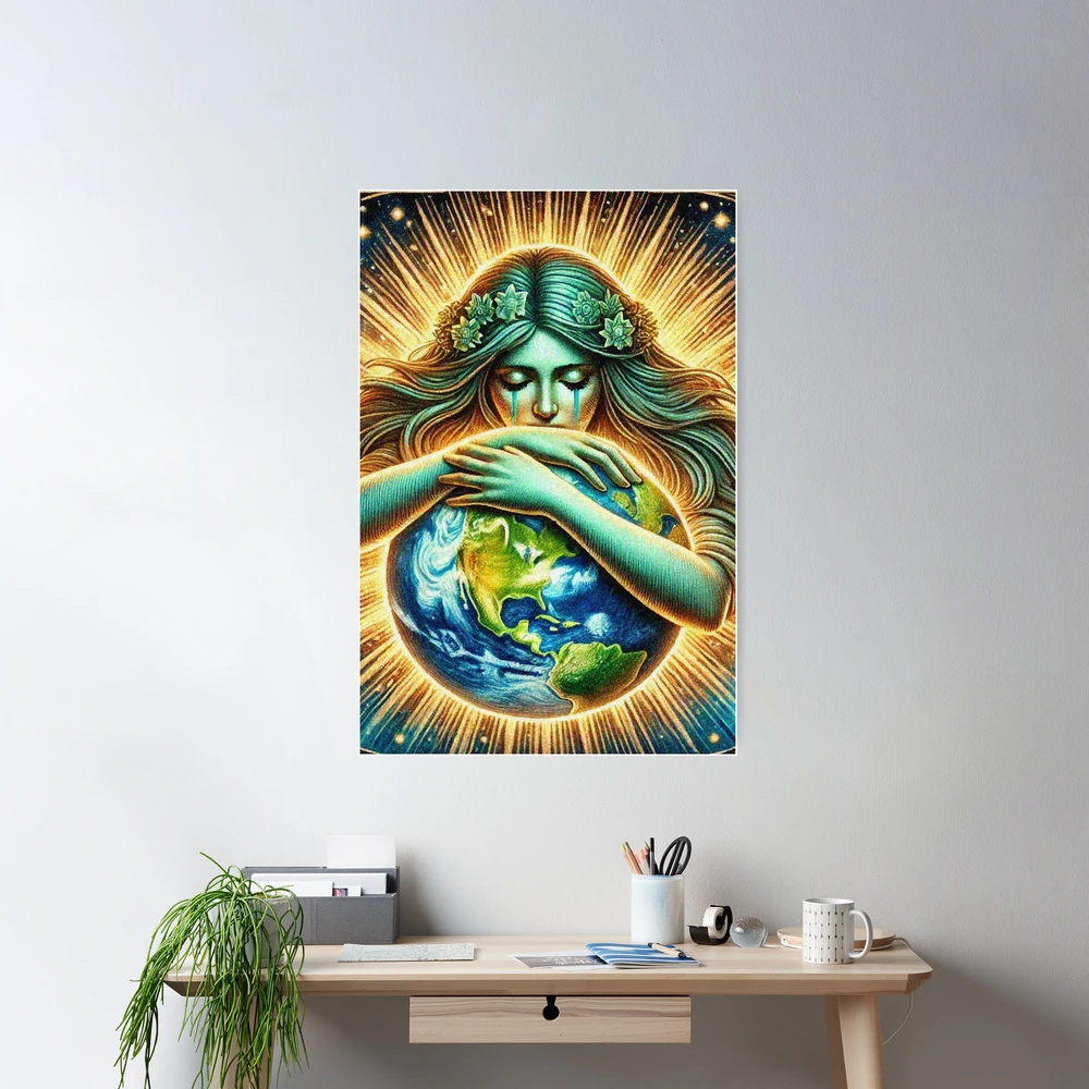 Tears of Goddess Gaia Guardian of the Earth earth day