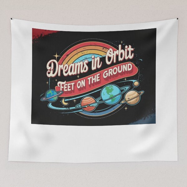 Item preview, Dreams in Orbit Inspiring Cosmic Apparel designed and sold by Artsyvision.