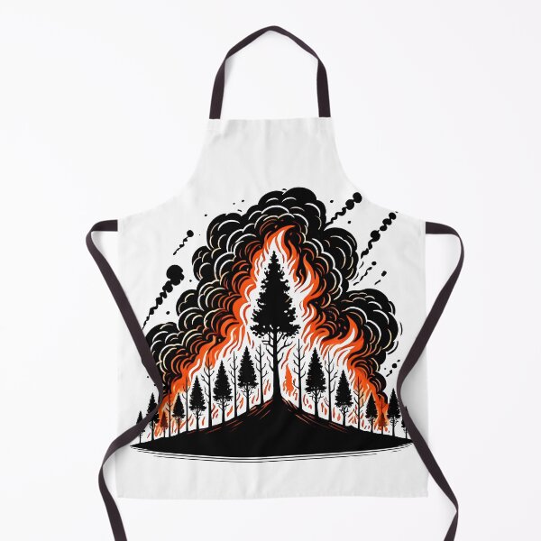 Item preview, Bushfires, forest fires designed and sold by TrueArtVibes.