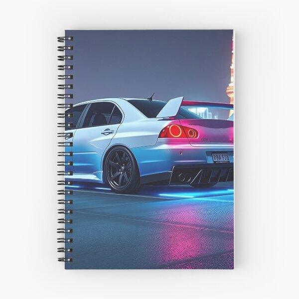 Item preview, Mitsubishi Evo IX in white – performance and style in the modern city designed and sold by Salimgor Hangaround Music.