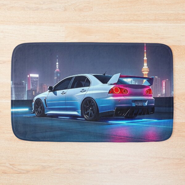 Item preview, Mitsubishi Evo IX in white – performance and style in the modern city designed and sold by Salimgor Hangaround Music.