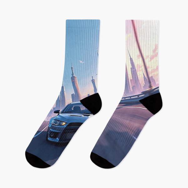Item preview, Mitsubishi Evo IX on the road – performance and style in the modern city designed and sold by Salimgor Hangaround Music.