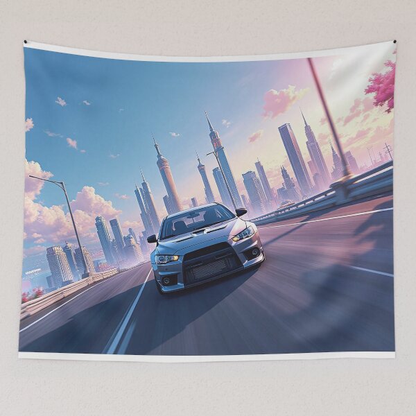 Item preview, Mitsubishi Evo IX on the road – performance and style in the modern city designed and sold by Salimgor Hangaround Music.