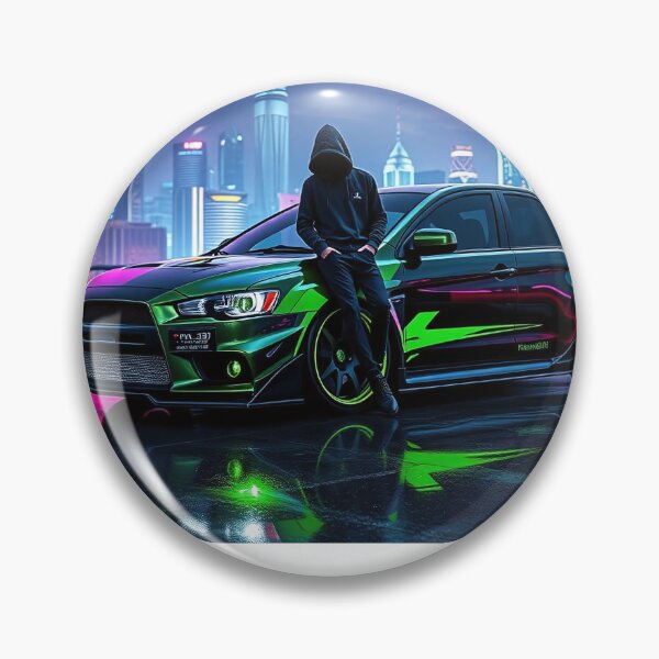 Item preview, Mitsubishi Evo IX on the parking garage – performance and style in the modern city designed and sold by Salimgor Hangaround Music.
