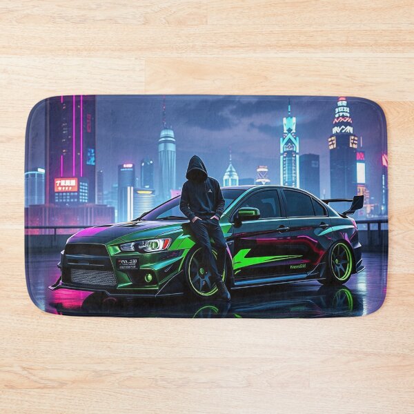 Item preview, Mitsubishi Evo IX on the parking garage – performance and style in the modern city designed and sold by Salimgor Hangaround Music.