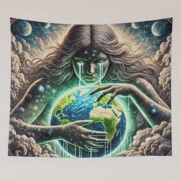 Item preview, Tears of Goddess Gaia Guardian of the Earth earth day designed and sold by Illuministique.