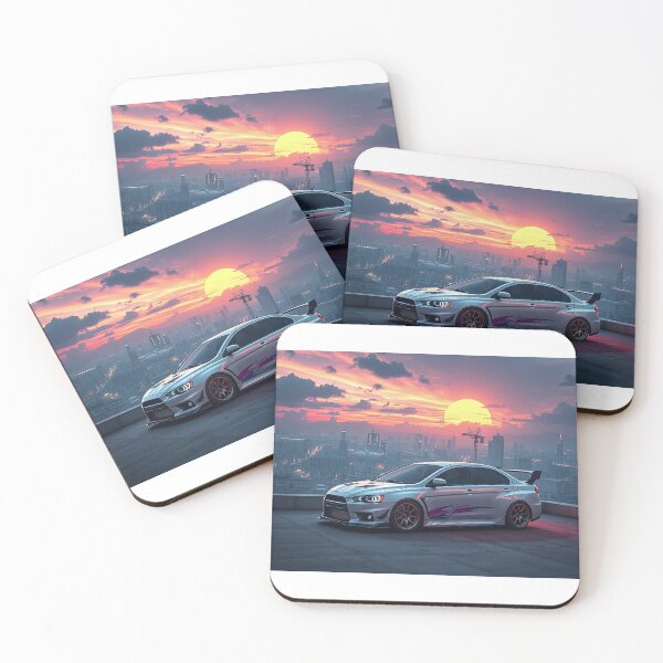 Item preview, Mitsubishi Evo IX in the parking garage – performance and style before sunrise designed and sold by Salimgor Hangaround Music.