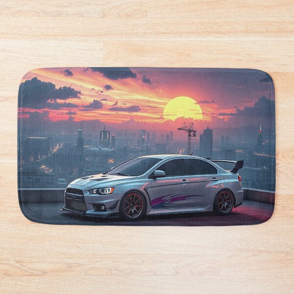 Item preview, Mitsubishi Evo IX in the parking garage – performance and style before sunrise designed and sold by Salimgor Hangaround Music.