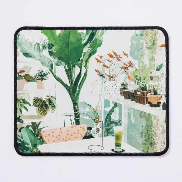 Item preview, Junglow, Urban Jungle Botanical Home decor, Tropical Plants Interior Design Plant Lady Painting designed and sold by 83oranges.com.