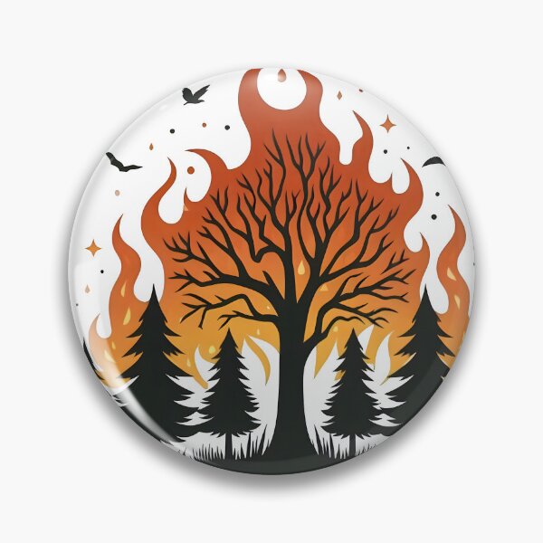 Item preview, wild fires, la fires, forest fires designed and sold by TrueArtVibes.